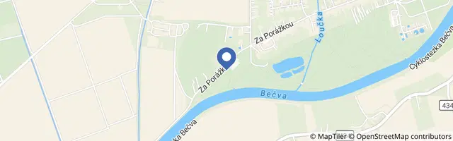 Mapa - Workoutové hřiště a lanová pyramida
