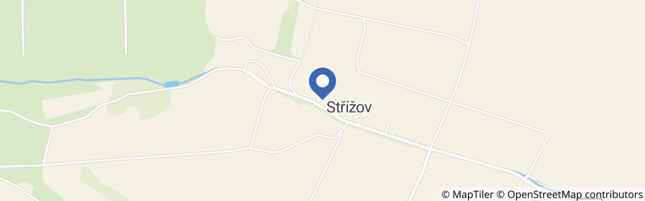 Mapa - Zahradní železnice Střížov