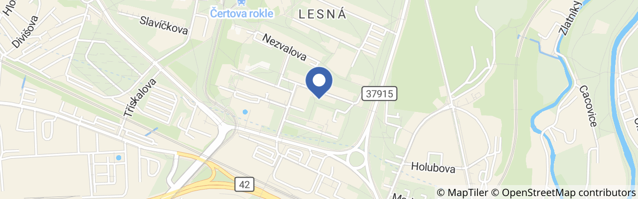 Mapa - Hřiště u Polikliniky