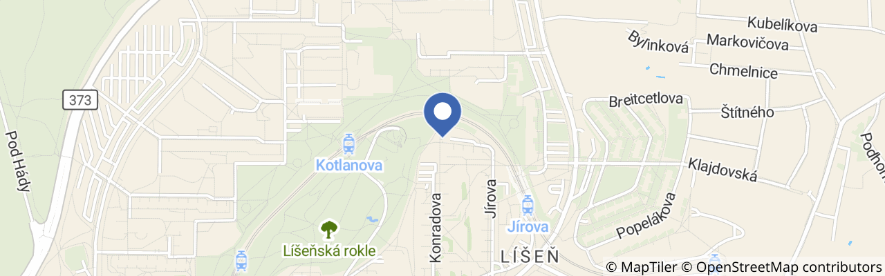 Mapa - Hřiště Jírova 21