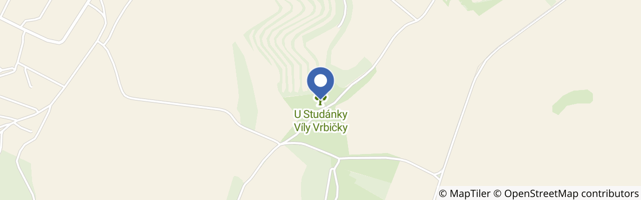 Mapa - Studánka víly Vrbičky