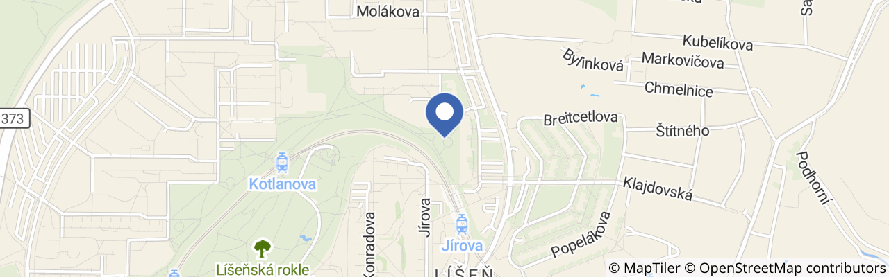 Mapa - Hřiště Bednaříkova