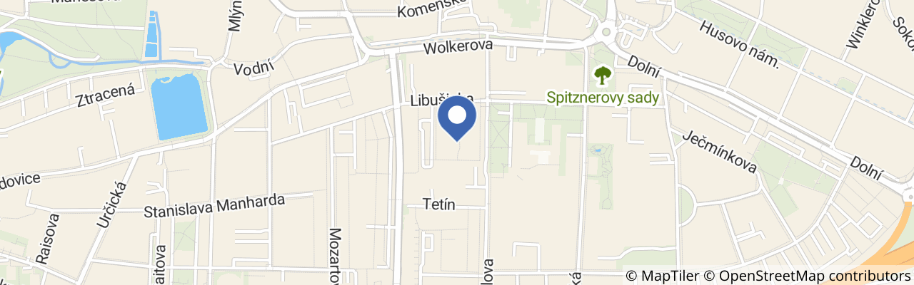 Mapa - Dětské hřiště Libušinka