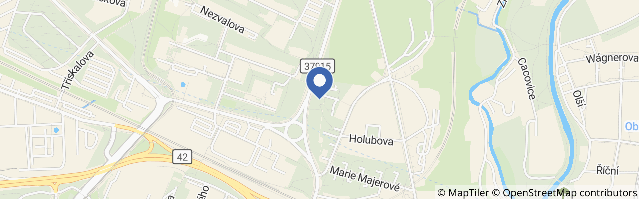 Mapa - Hřiště Seifertova