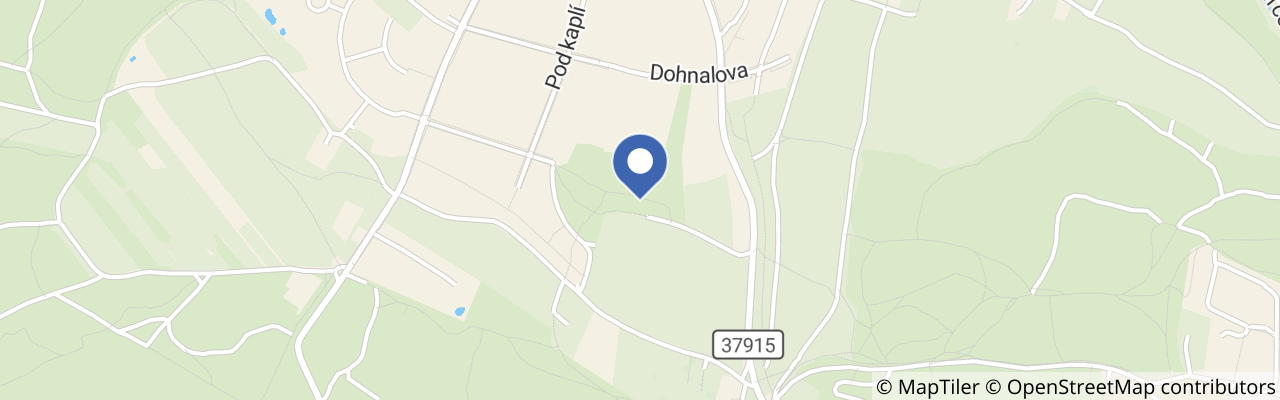 Mapa - Rozhledna Ostrá Horka