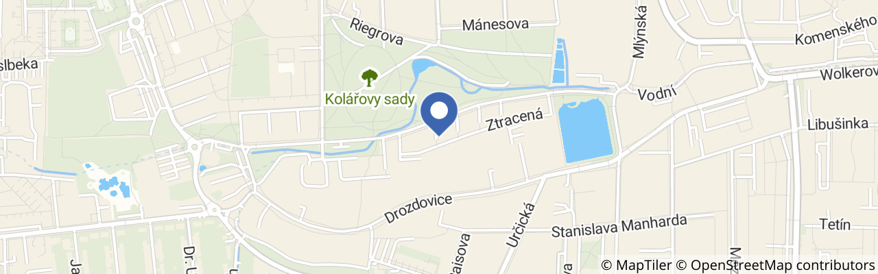 Mapa - Dětské hřiště