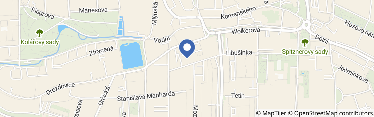 Mapa - Dětské hřiště Krokova