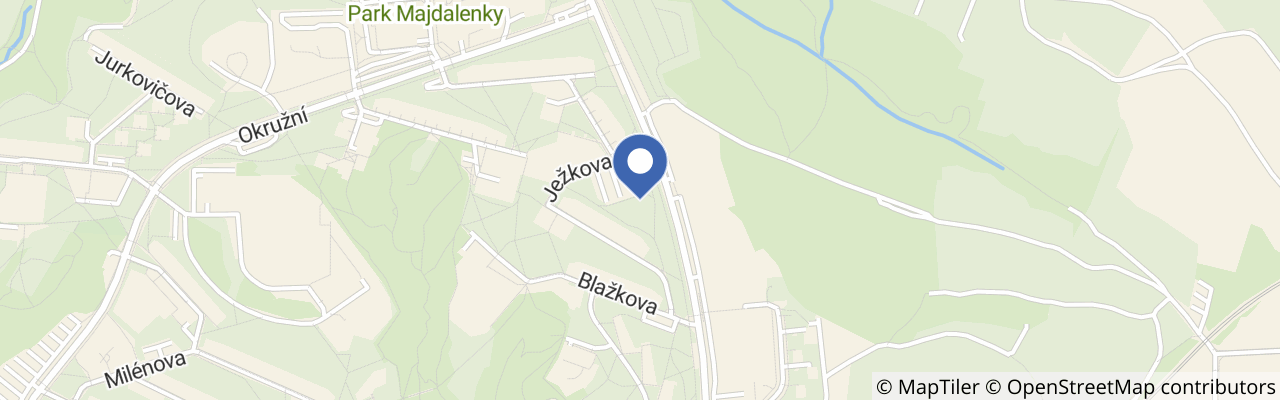 Mapa - Dopravní hřiště
