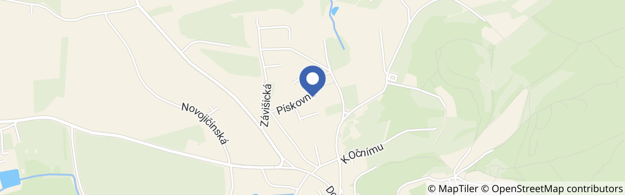 Mapa - Štramberk roubenka