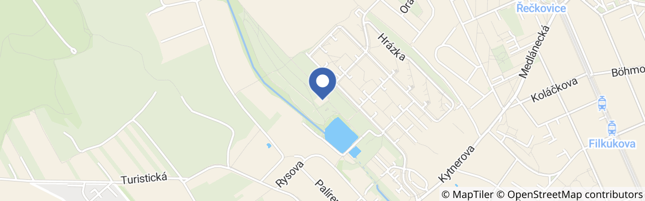 Mapa - Dětské hřiště Halda
