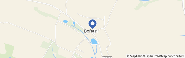 Mapa - Bořetínský statek