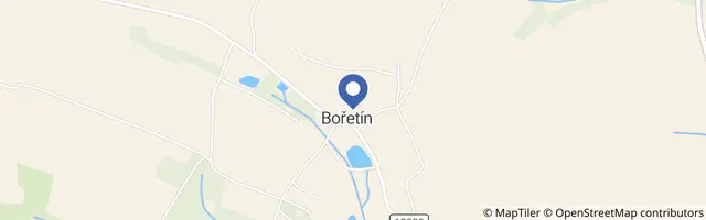 Mapa - Bořetínský statek