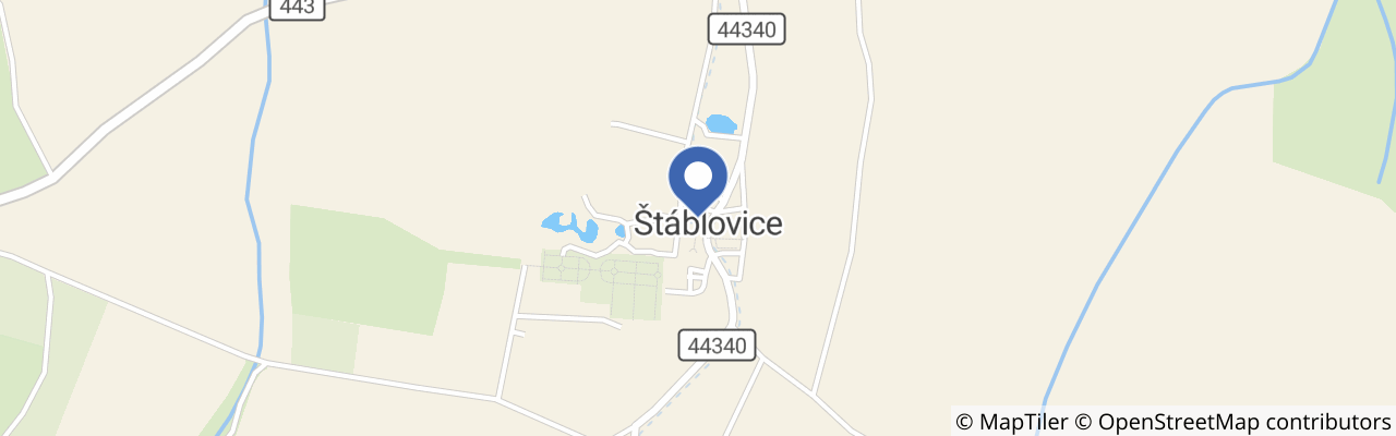 Mapa - Dětské prohlídky s princeznou na zámku Štáblovice