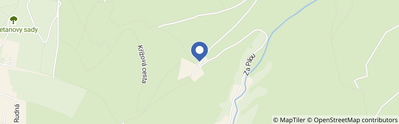 Mapa - Křížový vrch