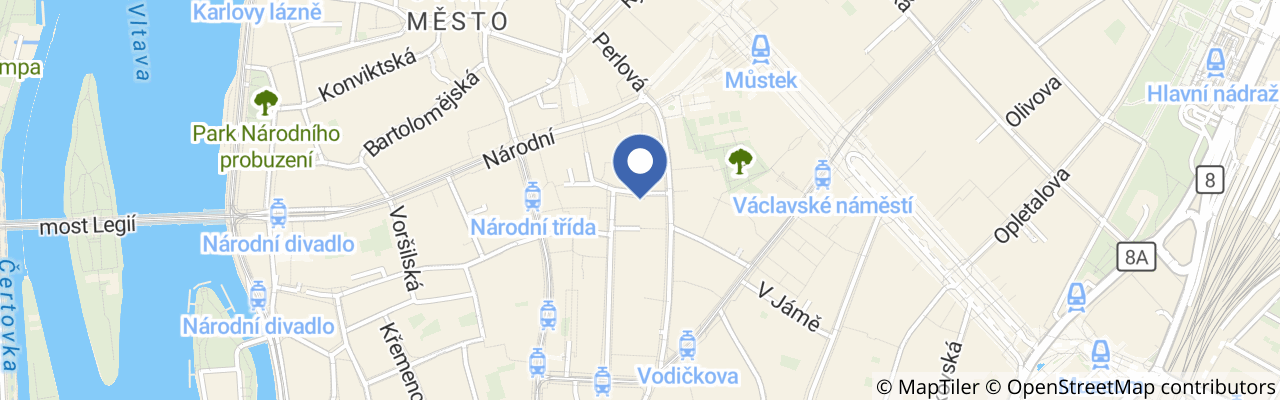 Mapa - Trénuj jako astronaut – letní program ve Světě techniky Ostrava
