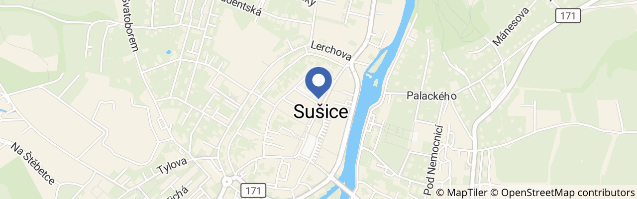 Mapa - Tajemství města Sušice – komentovaná prohlídka pro děti