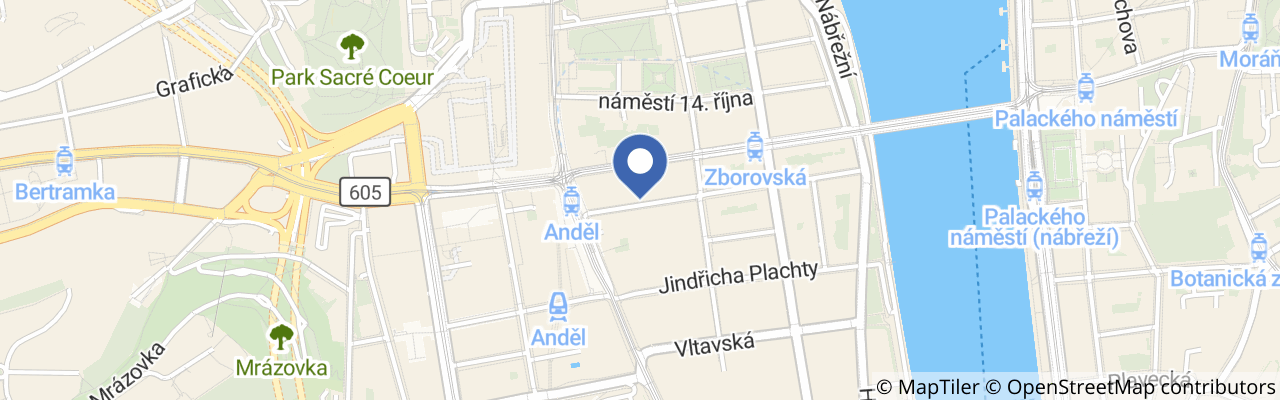 Mapa - Festival ptactva na Josefovských loukách 2026