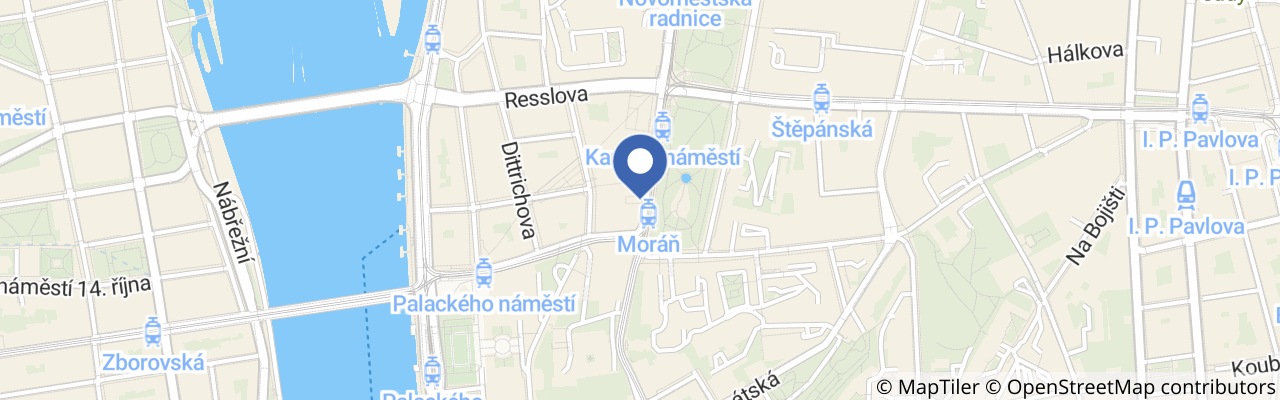 Mapa - Výstava akvarelů Martiny Hastal – Světlo zachycené v kapce vody