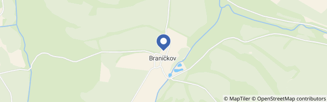 Mapa - Apartmány Braníčkov