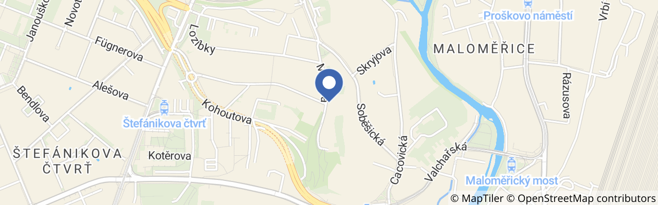 Mapa - Slow Dating Weekend – Instruktoři Brno