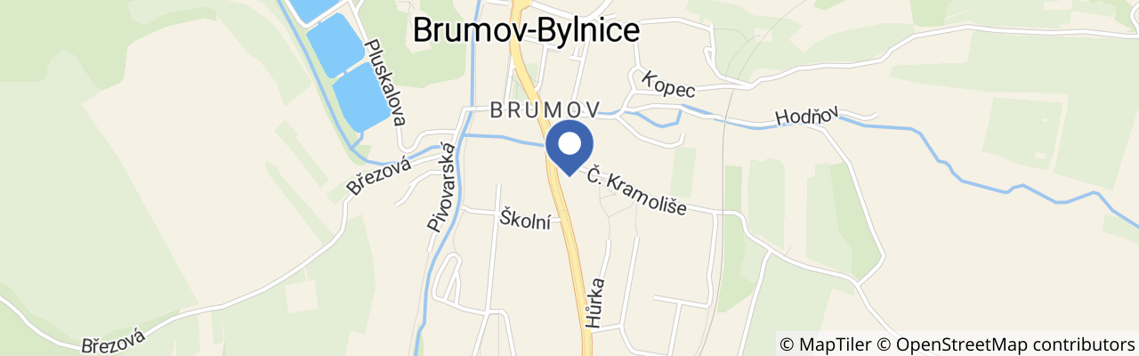 Mapa - Pohádkový hrad Brumov 2026