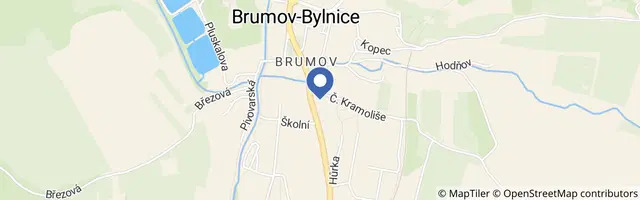 Mapa - Pohádkový hrad Brumov 2026