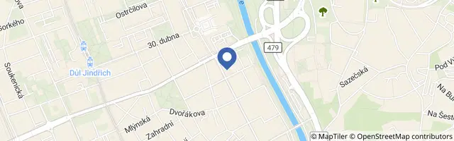 Mapa - BeerFestu v Komenského sadech