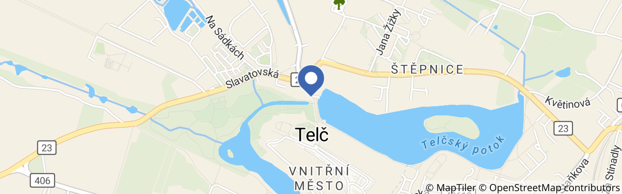 Mapa - Vulpes Gott v Telči