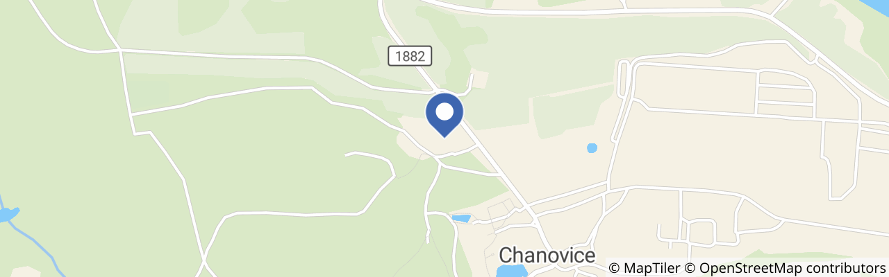 Mapa - Putování po projektech – Skanzen Chanovice