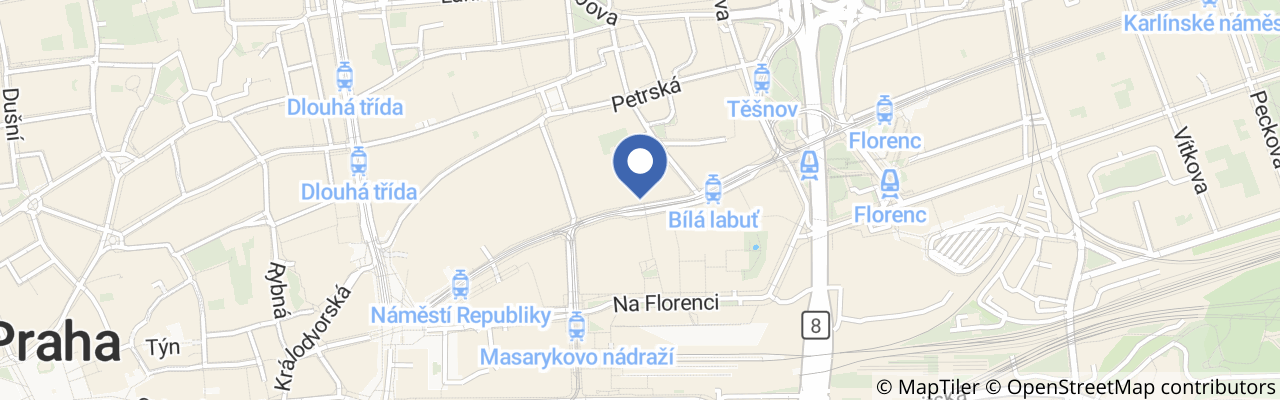 Mapa - Sherlock Holmes – interaktivní zážitková výstava v Praze