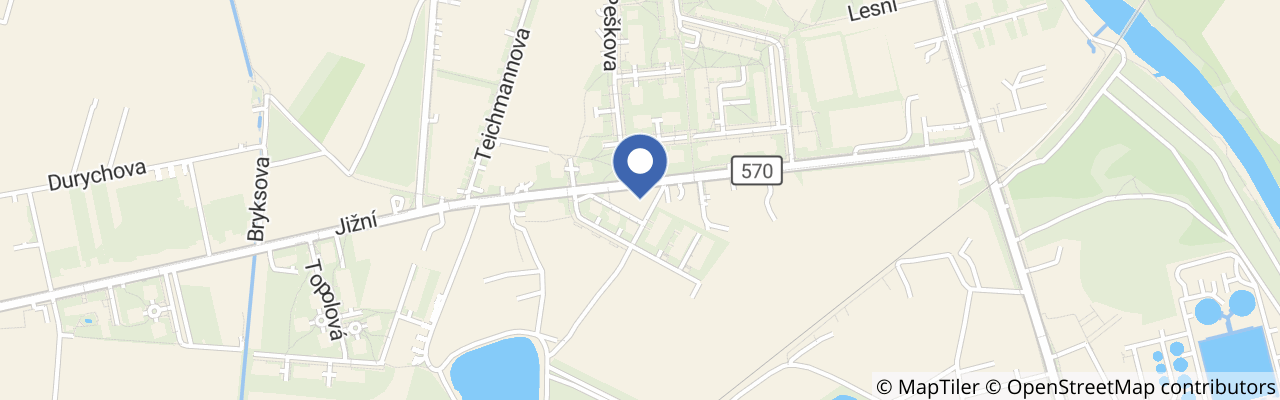 Mapa - Penzion U Klásků