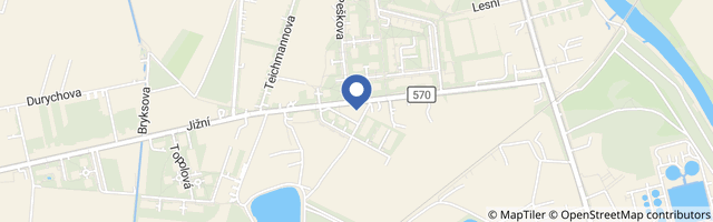 Mapa - Penzion U Klásků