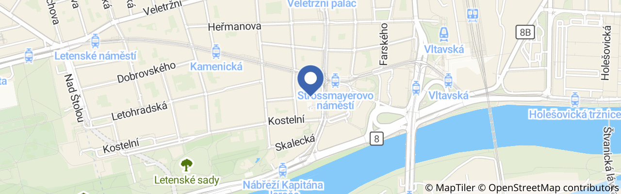 Mapa - Prague Art Week 2026