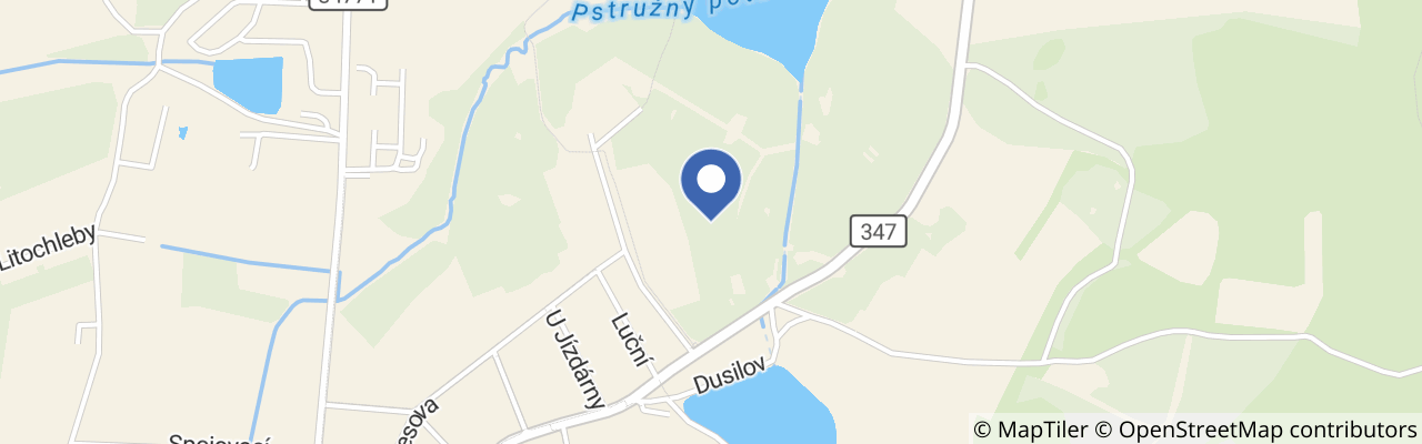 Mapa - Zlatá podkova v Humpolci 2026