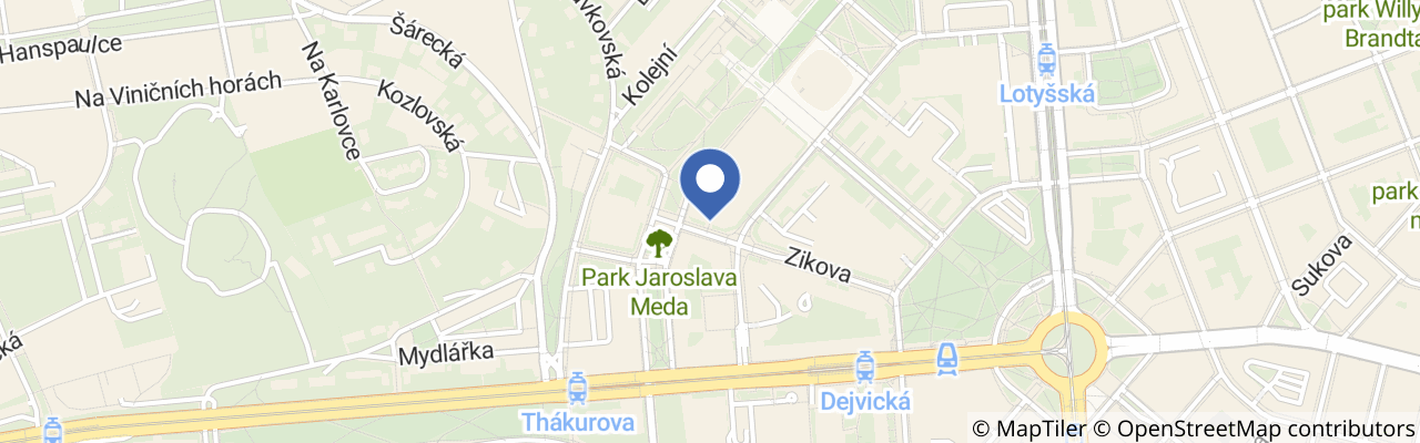 Mapa - Noc vědců na ČVUT v Praze 2026