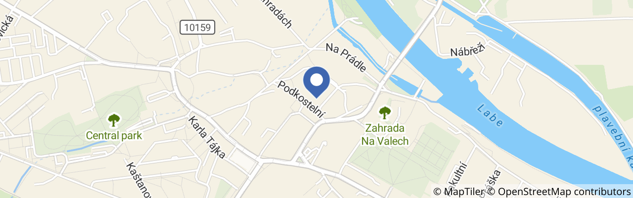 Mapa - Národní svatováclavská pouť ve Staré Boleslavi 2026