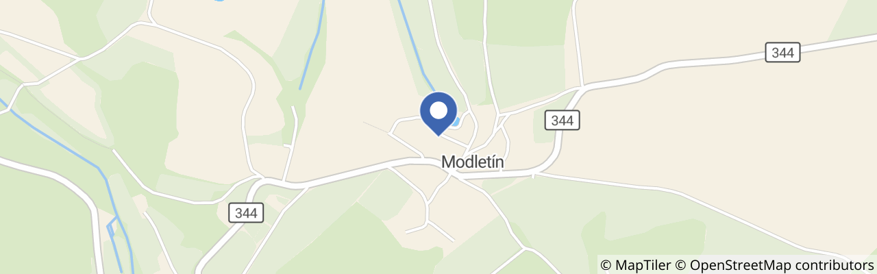 Mapa - Modletínská pouť 2026