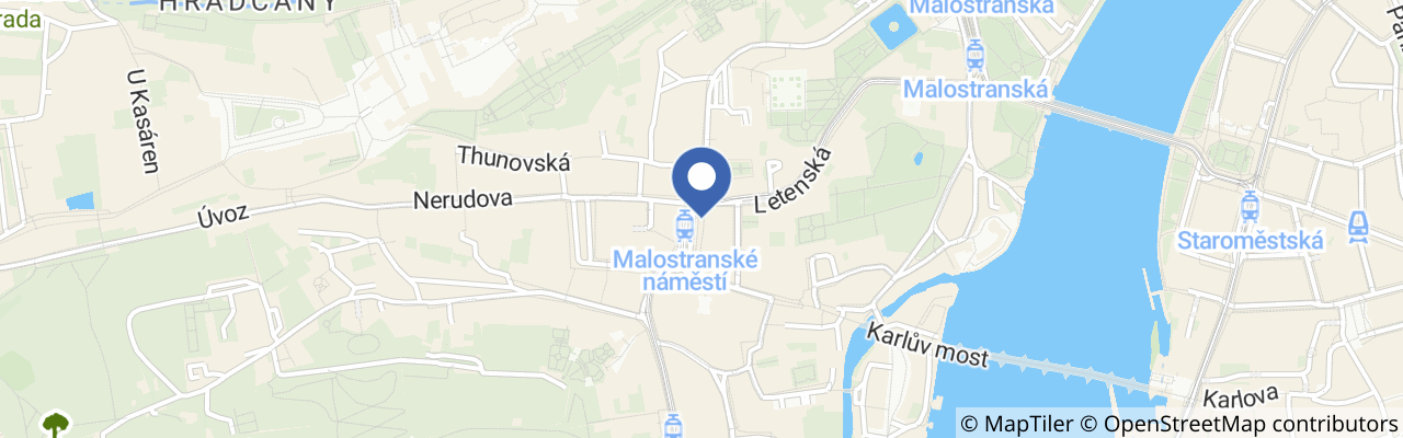 Mapa - Chutě léta v Malostranské Besedě