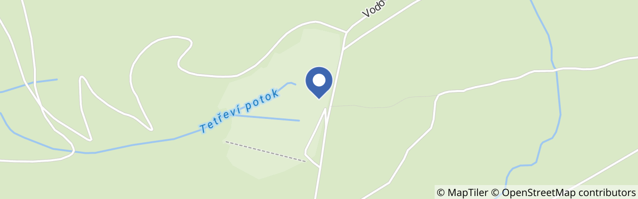 Mapa - Horský Hotel Tetřeví Boudy