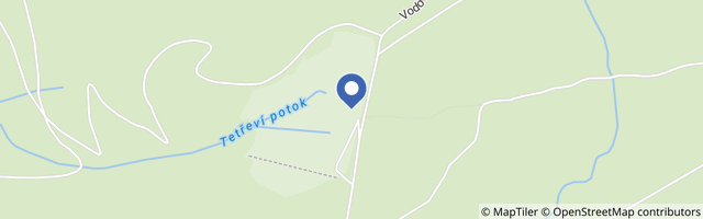 Mapa - Horský Hotel Tetřeví Boudy