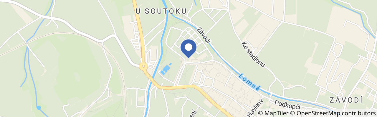 Mapa - Secesní vila Marticus