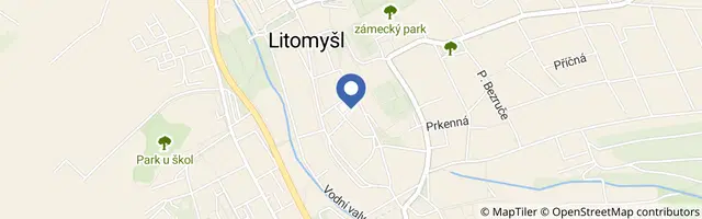 Mapa - Litomyšlský pivní festiválek 2026