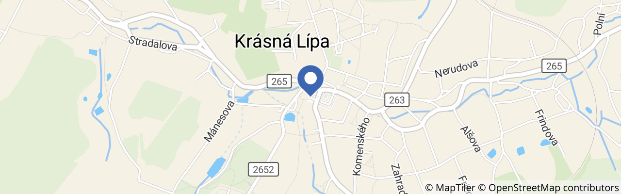 Mapa - Aparthotel Lípa