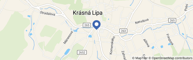 Mapa - Aparthotel Lípa