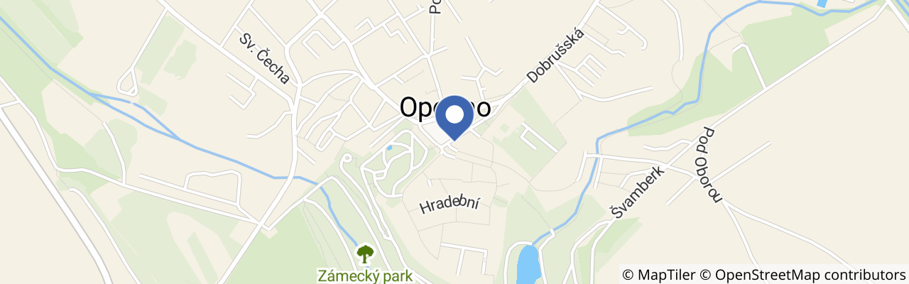 Mapa - Renesance Opočno 2026
