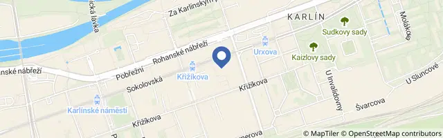 Mapa - Pražský festival pouličního divadla Za dveřmi 2026