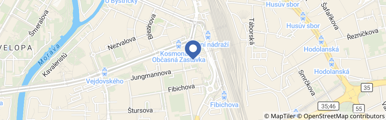 Mapa - Chutě kraje 2026 – letní festival Olomouckého kraje