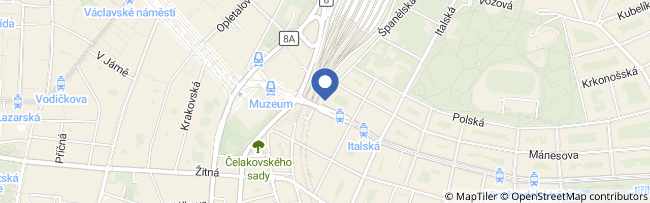 Mapa - Večer plný tajemství – romantika a záhady Královské cesty