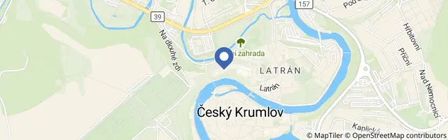 Mapa - Kostýmované dětské prohlídky v Českém Krumlově
