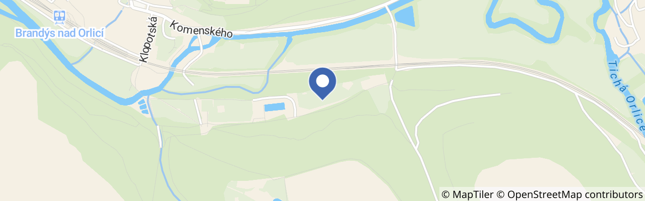 Mapa - Zahájení sezony v labyrintu v Brandýse ve světě